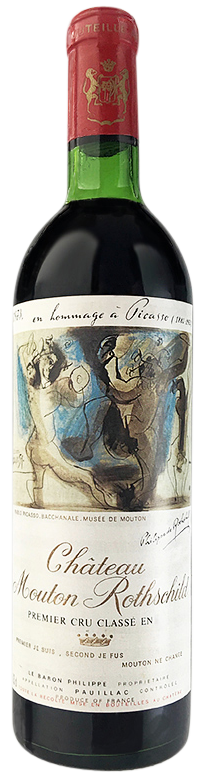 Château Mouton Rothschild, 1. Cru Classé, Bordeaux, Pauillac
